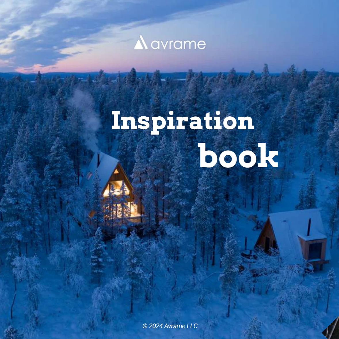Front cover of A-Frame house catalogue